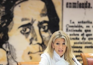 Sumar evidencia su fragilidad y Yolanda Díaz es la líder con menos presencia en campaña