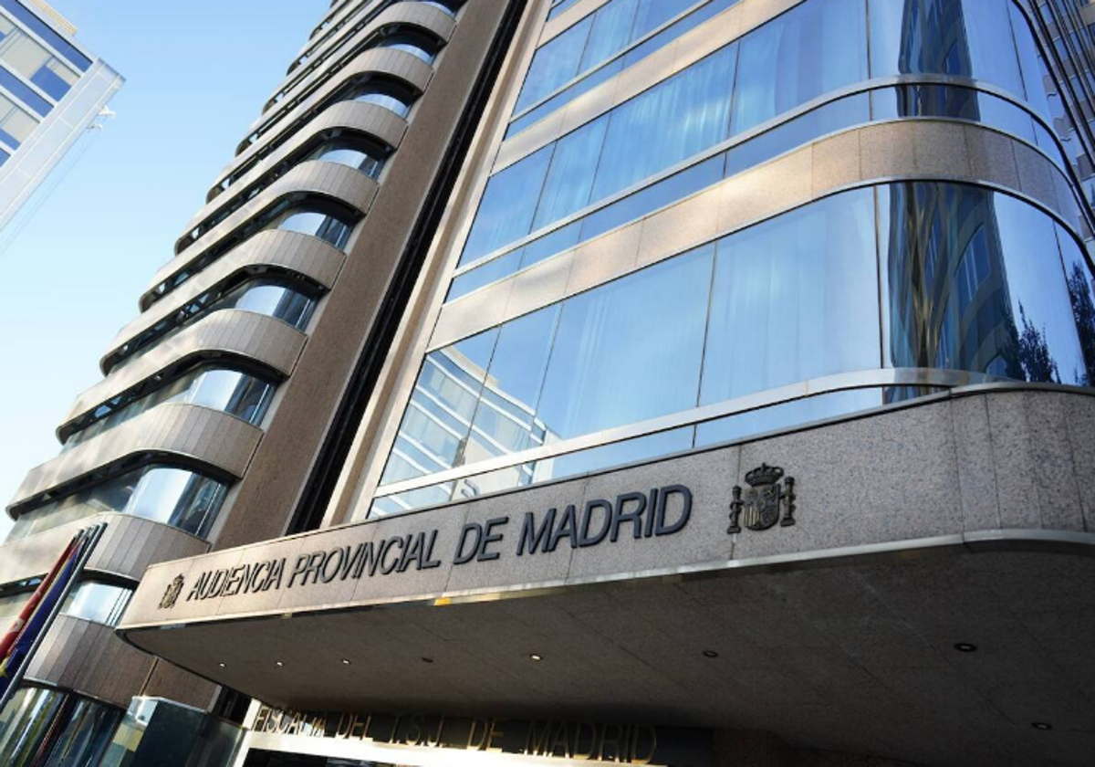La sede de la Audiencia Provincial de Madrid en una imagen de archivo.