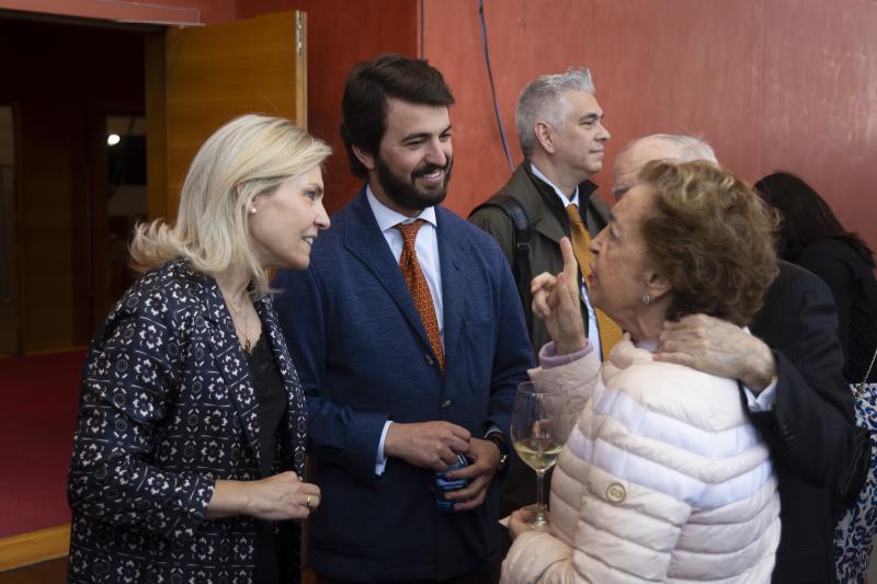 El vicepresidente de la Junta, Juan García-Gallardo, tras la gala 