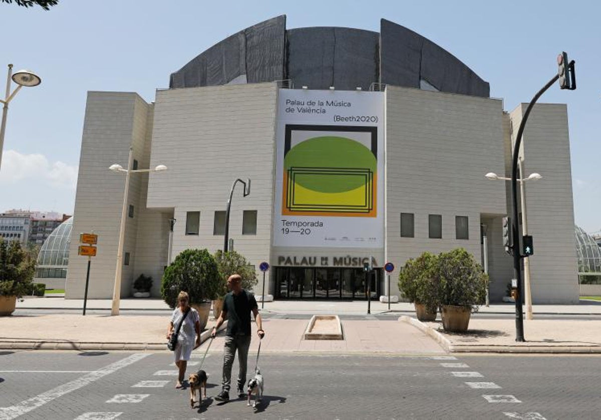 Imagen de archivo del Palau de la Música de Valencia