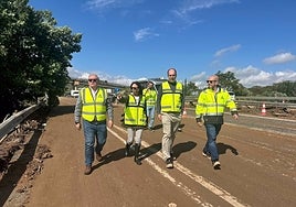 Graves retenciones en la A-92 en Granada por los efectos del temporal