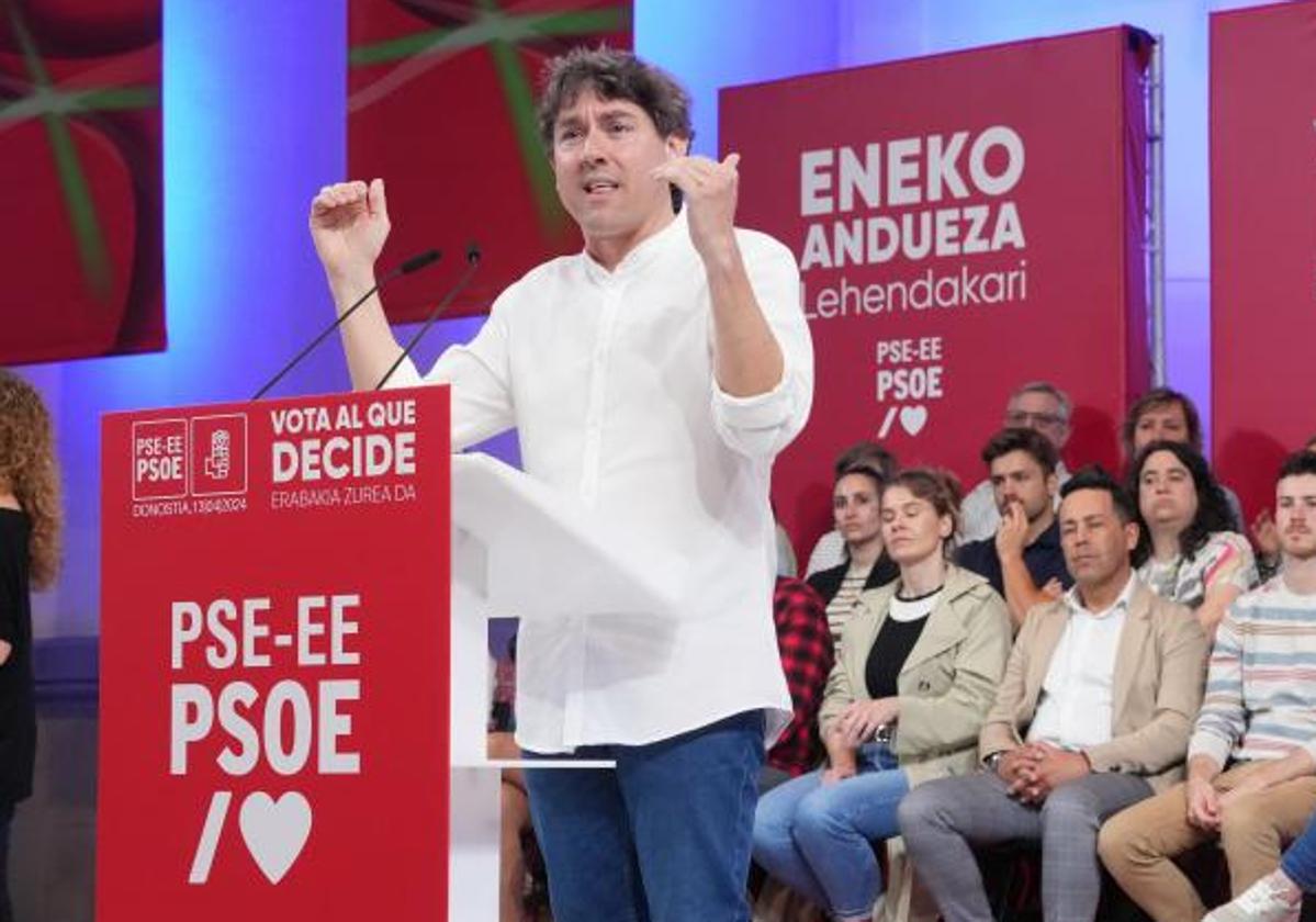 Este es el programa electoral de PSE y Eneko Andueza para las elecciones en el País Vasco