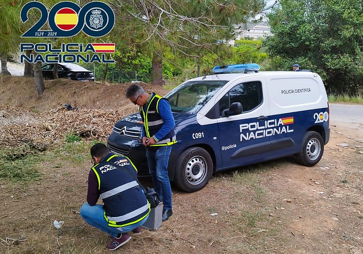 Imagen de la zona en la que se ha encontrado el cadáver