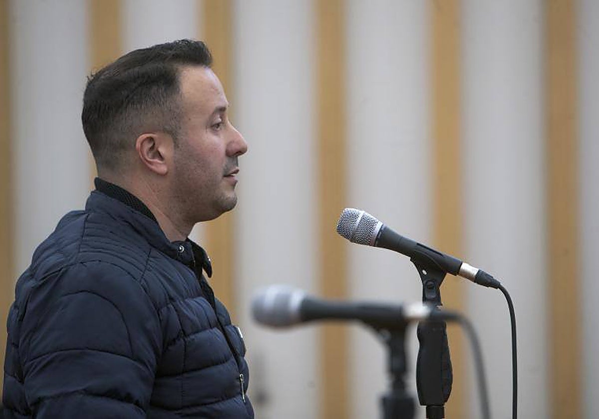 Juan Carlos Santórum, el supuesto líder de la trama, en la sesión del juicio de este martes