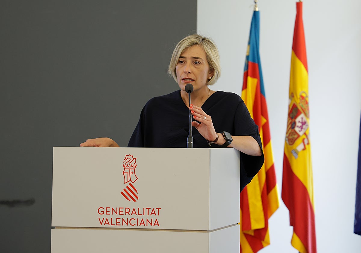 Imagen de archivo de la consellera de Justicia e Interior, Elisa Núñez