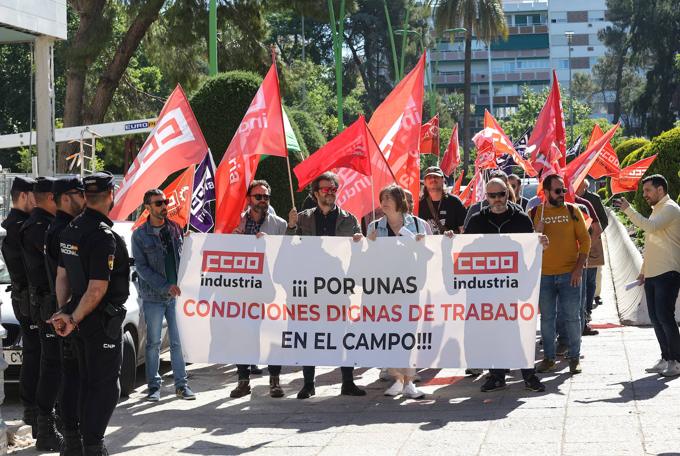 Fotos: la protesta de los agricultores de Córdoba