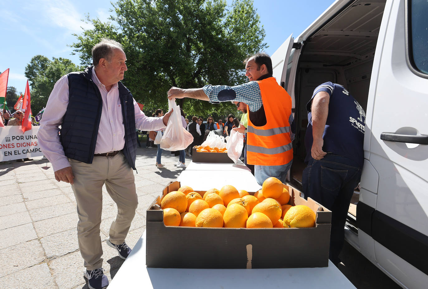 Fotos: la protesta de los agricultores de Córdoba