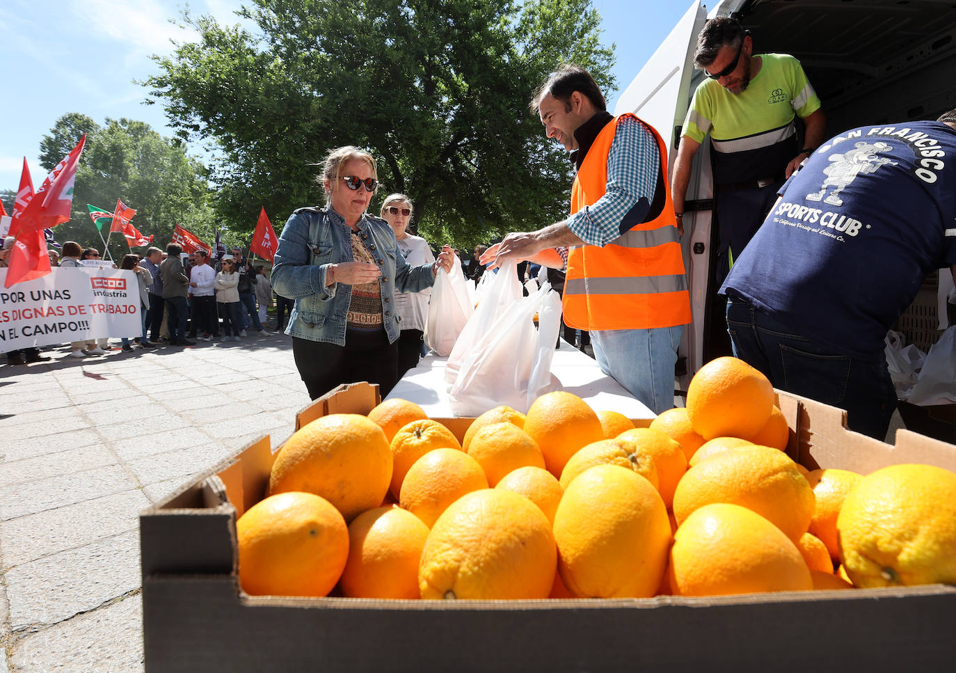 Fotos: la protesta de los agricultores de Córdoba