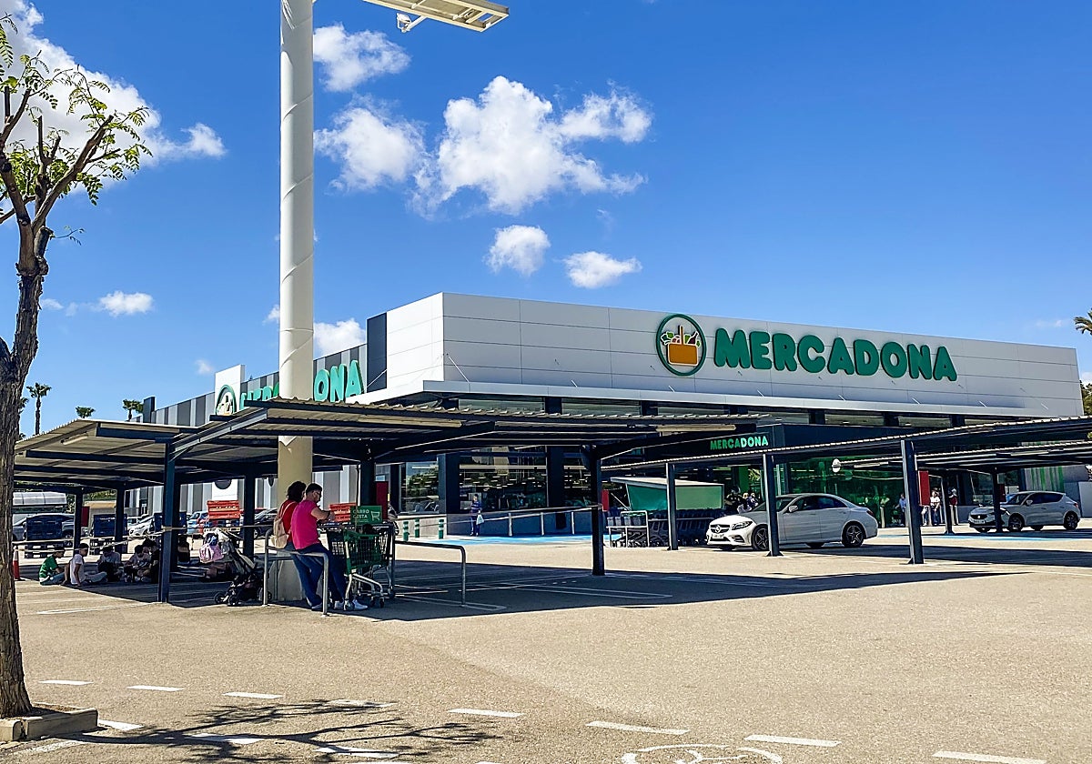 Imagen de un supermercado de Mercadona en Alicante