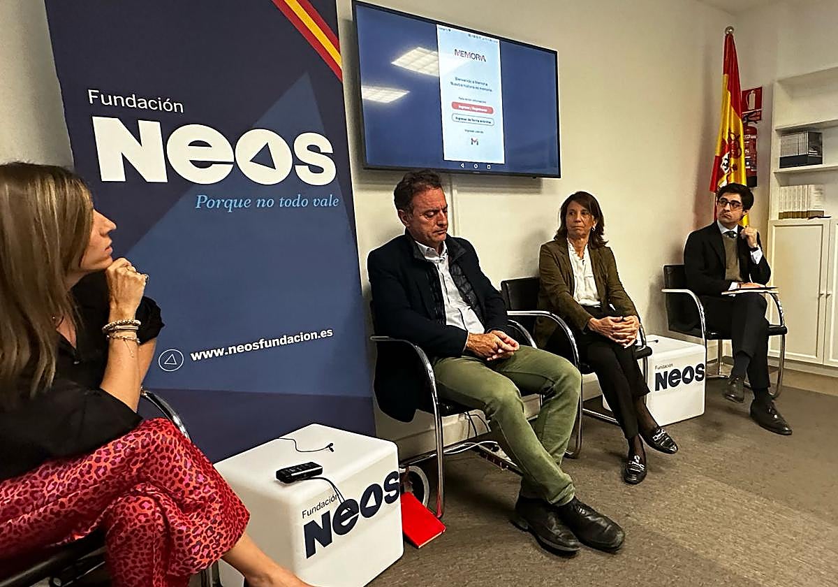 Presentación de la aplicación lanzada por la fundación NEOS