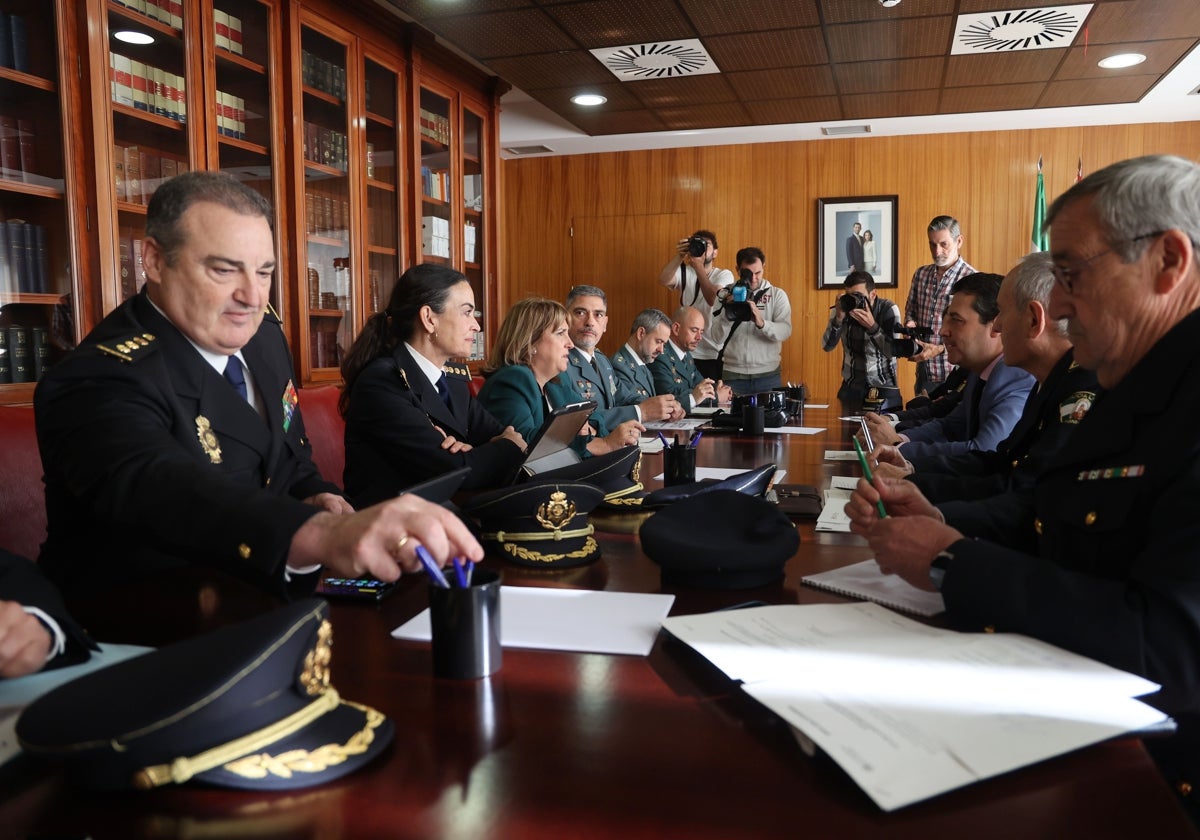 Junta Local de Seguridad en la Subdelegación del Gobierno en Córdoba