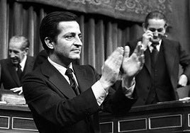 Adolfo Suárez, el único presidente que ha dimitido en España