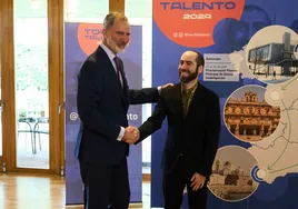 Felipe VI apoya en Santander el talento joven de la Fundación Princesa de Girona