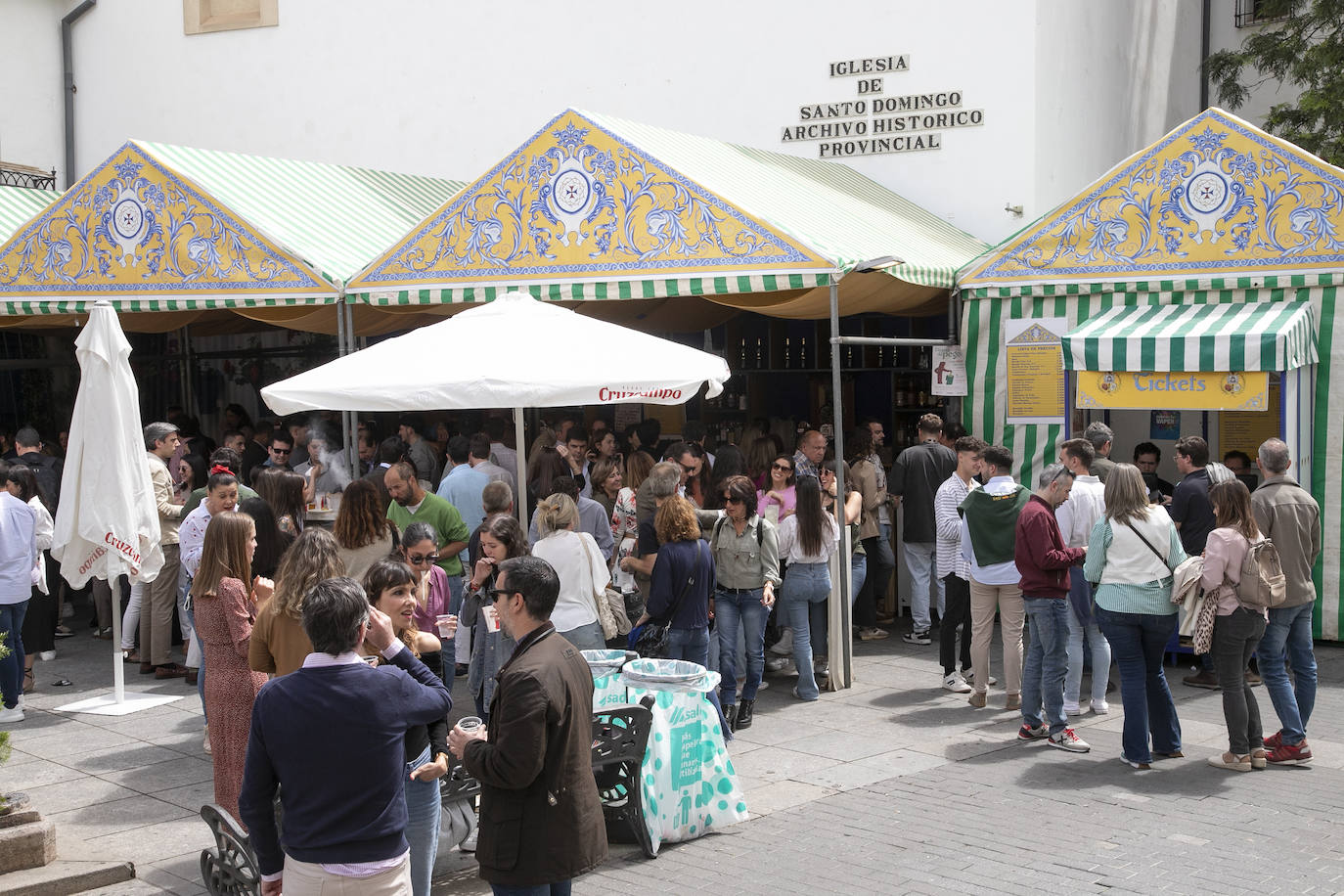 Fotos: el comienzo de las Cruces de Mayo de Córdoba