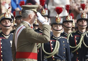 Felipe VI volverá a jurar bandera en Zaragoza con la Reina y la Princesa Leonor como testigos