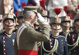 Felipe VI volverá a jurar bandera en Zaragoza con la Reina y la Princesa Leonor como testigos