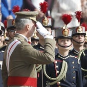 El Rey volverá a jurar bandera con la Reina y la Princesa como testigos