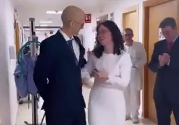 Así fue la boda en la Unidad de Paliativos del Hospital Provincial de Córdoba que emociona a las redes sociales