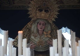 Cuatro décadas de la llegada de la única Virgen de ojos azules de Córdoba