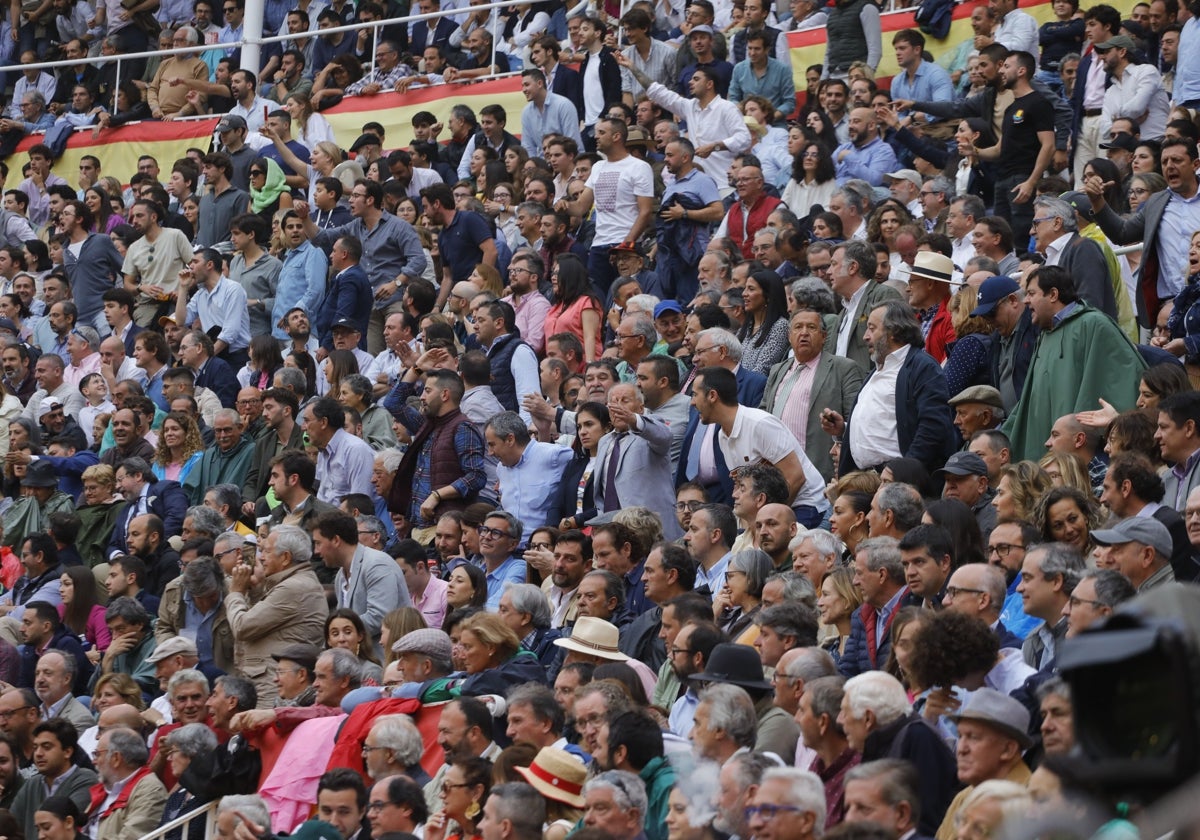 El público, en la plaza de Las Ventas