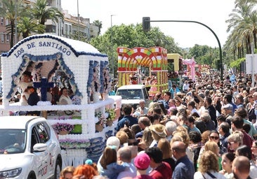 La colorida Batalla de las Flores de Córdoba