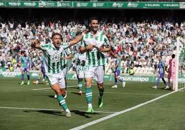 El trabajado e importante triunfo del Córdoba ante el Málaga