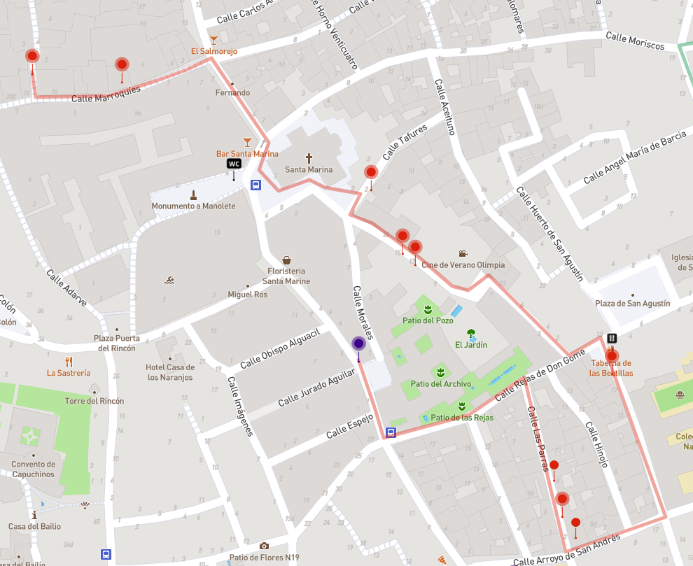 Ruta 2 de los Patios de Córdoba