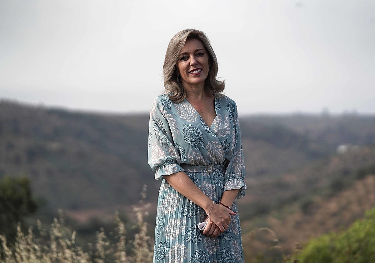 Ana María Romero en una fotografía de campaña electoral