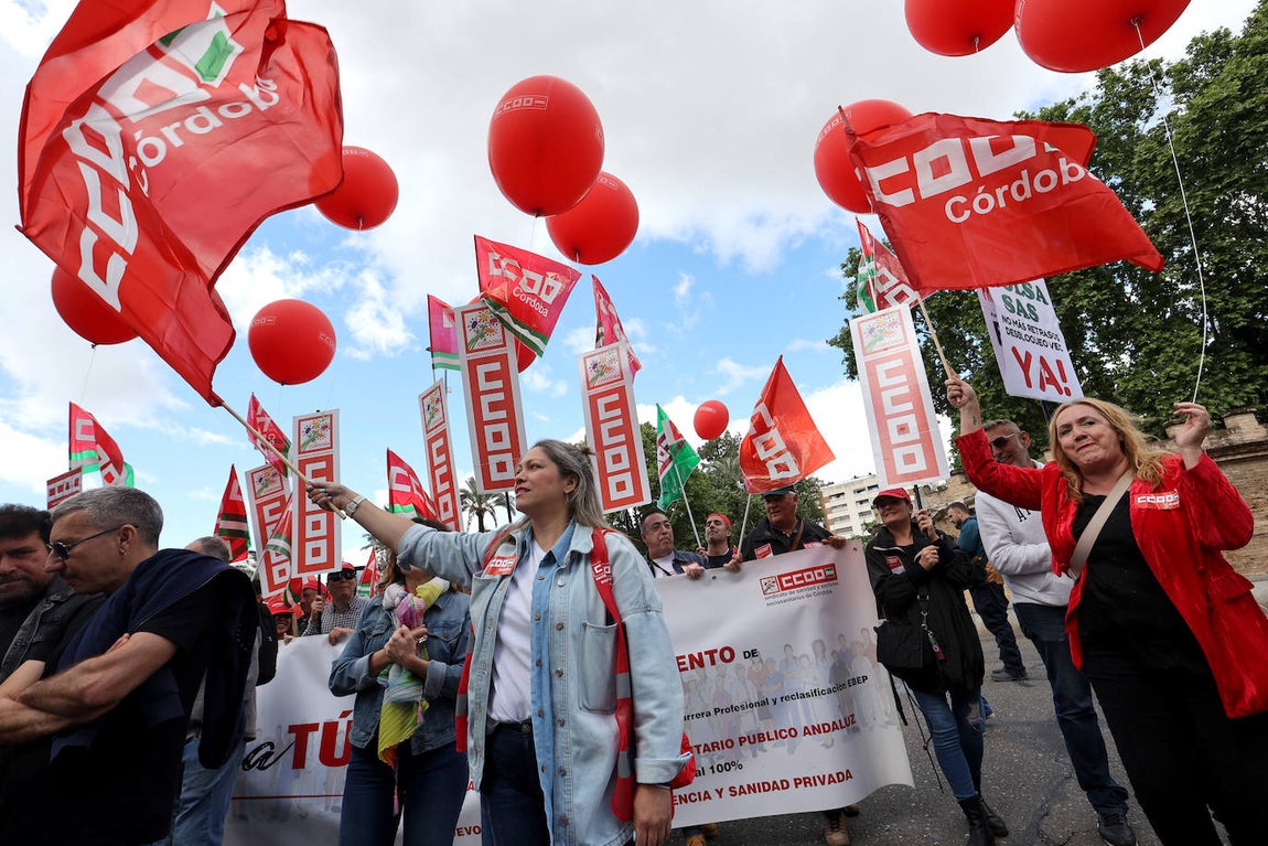 Fotos: La manifestación del 1 de mayo en Córdoba