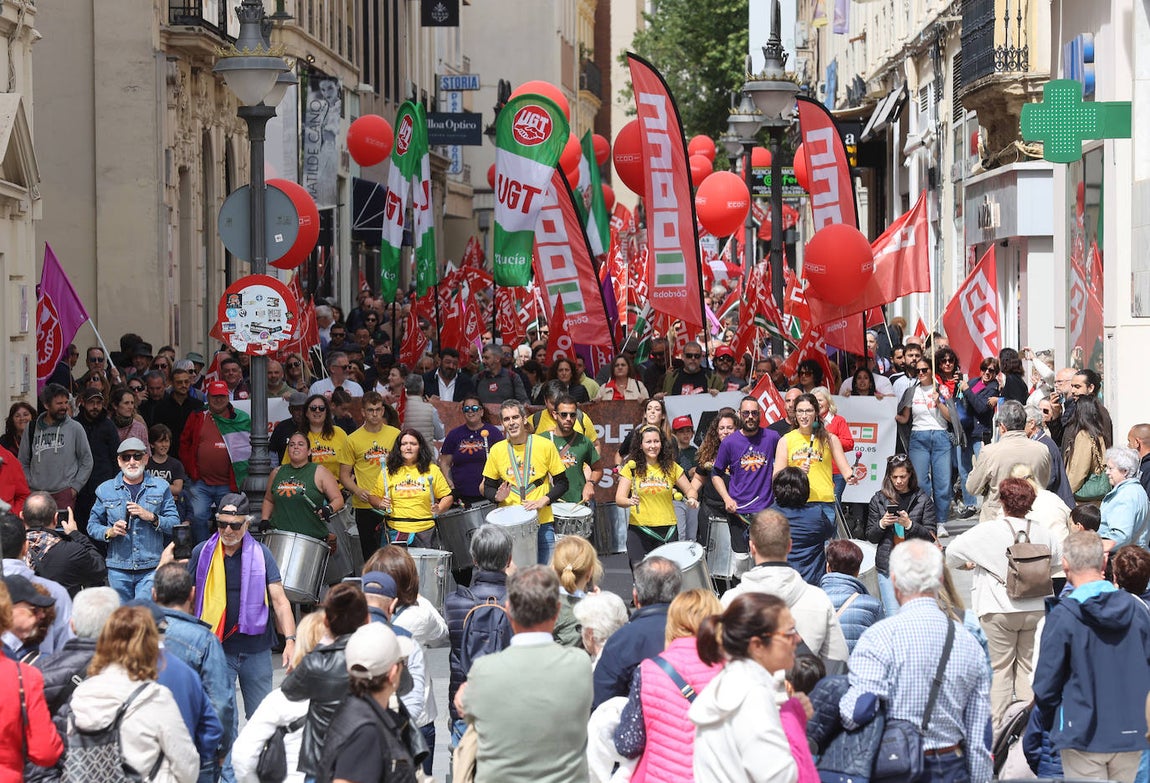 Fotos: La manifestación del 1 de mayo en Córdoba