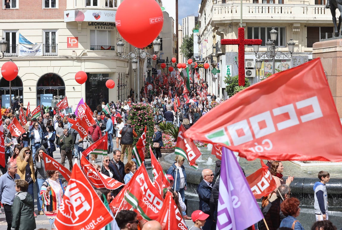 Fotos: La manifestación del 1 de mayo en Córdoba