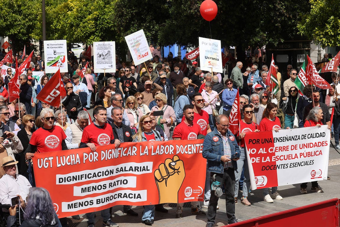 Fotos: La manifestación del 1 de mayo en Córdoba