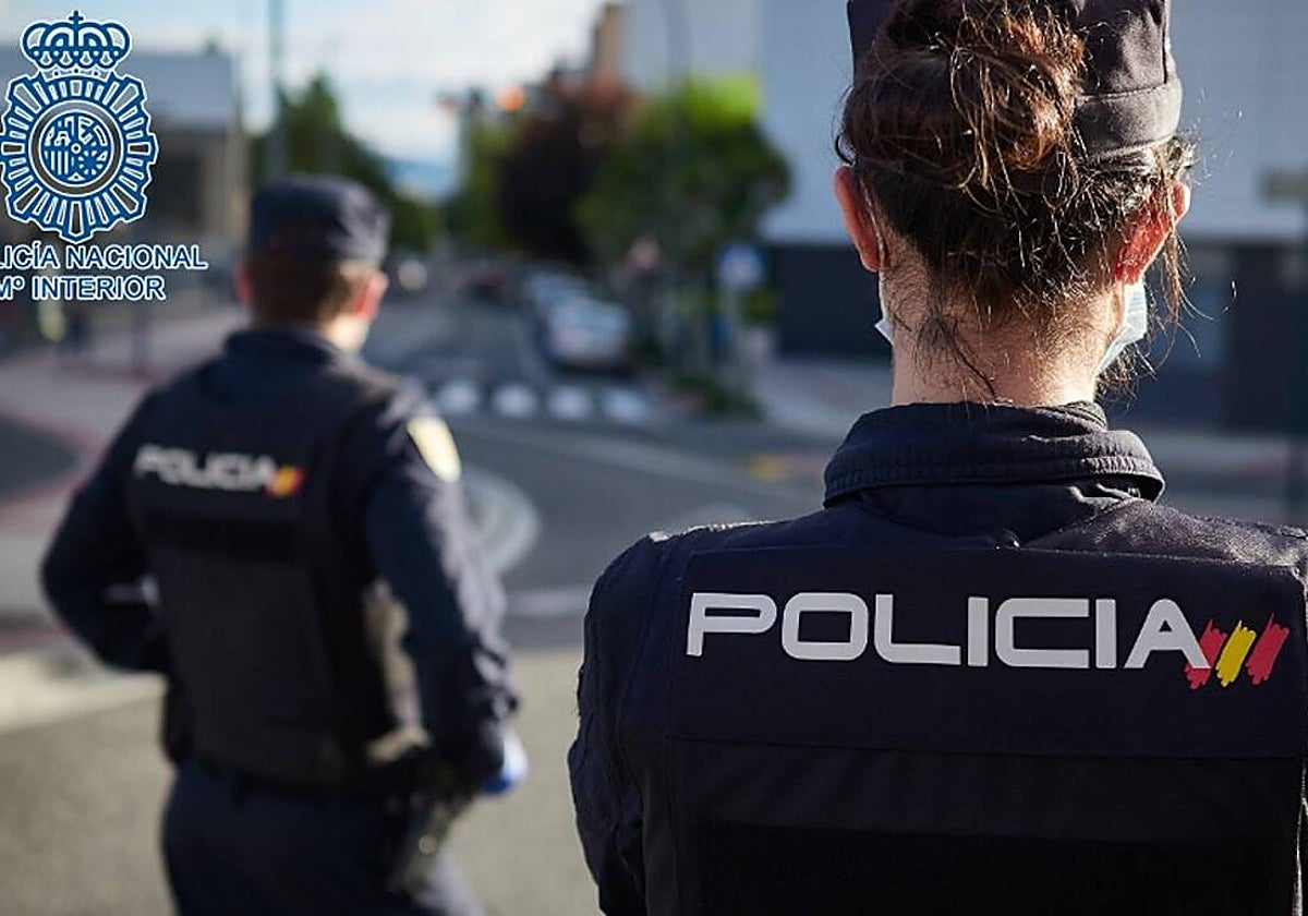 La Policía Nacional acudió a la llamada