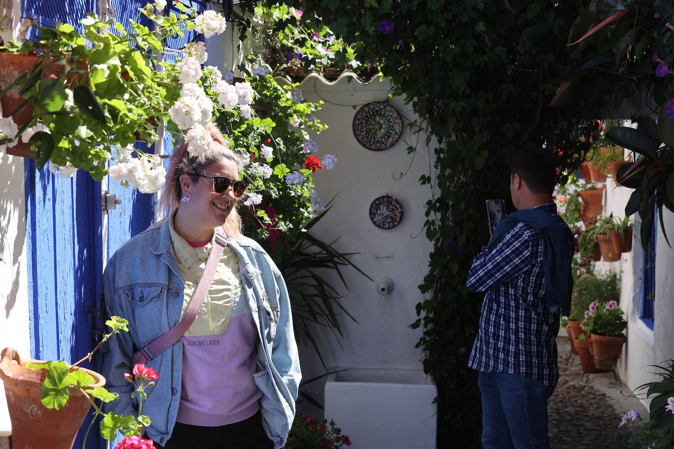 Las mejores imágenes de los Patios de Córdoba en los barrios de Santa Marina y San Agustín