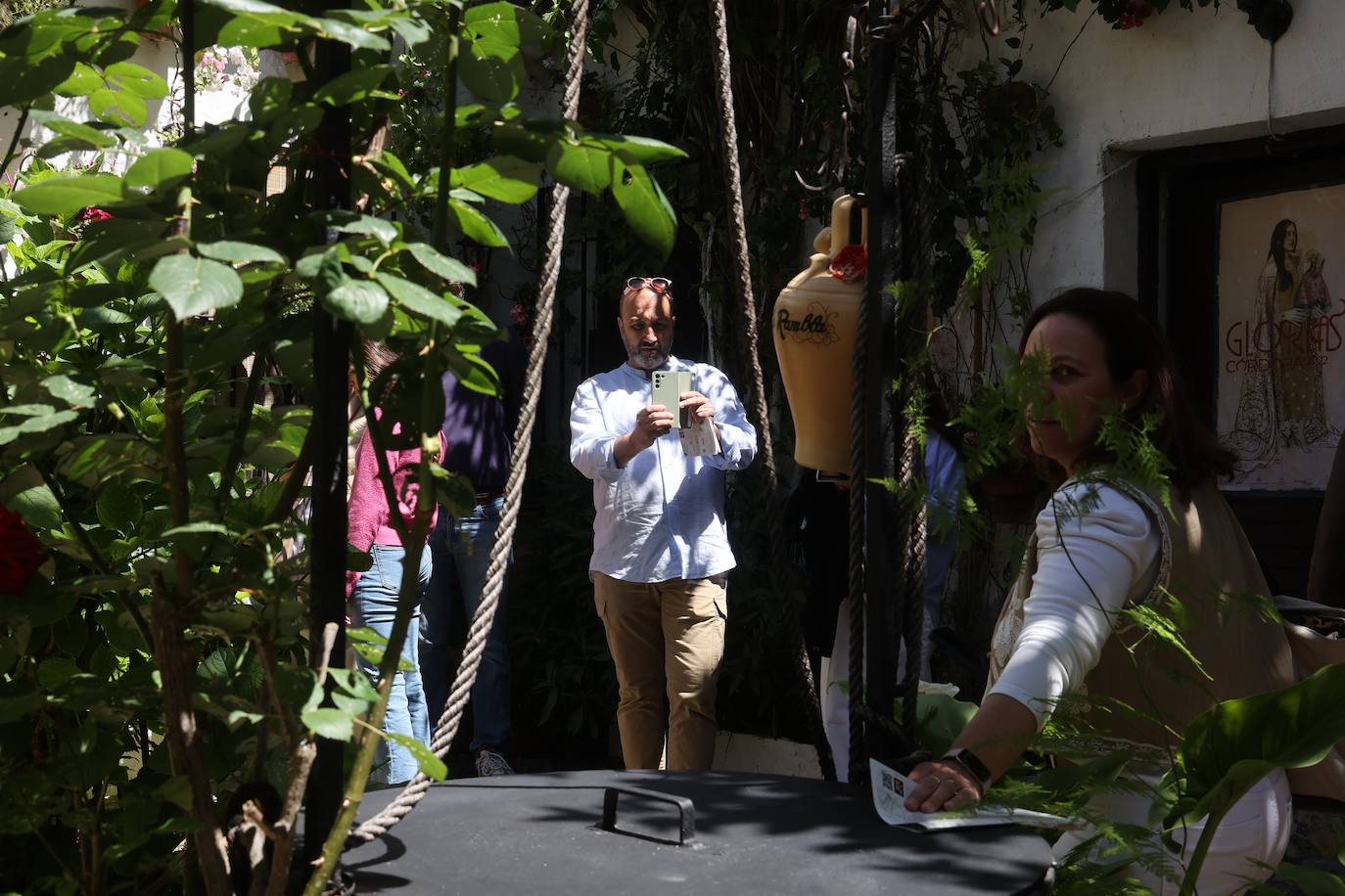 Las mejores imágenes de los Patios de Córdoba en los barrios de Santa Marina y San Agustín