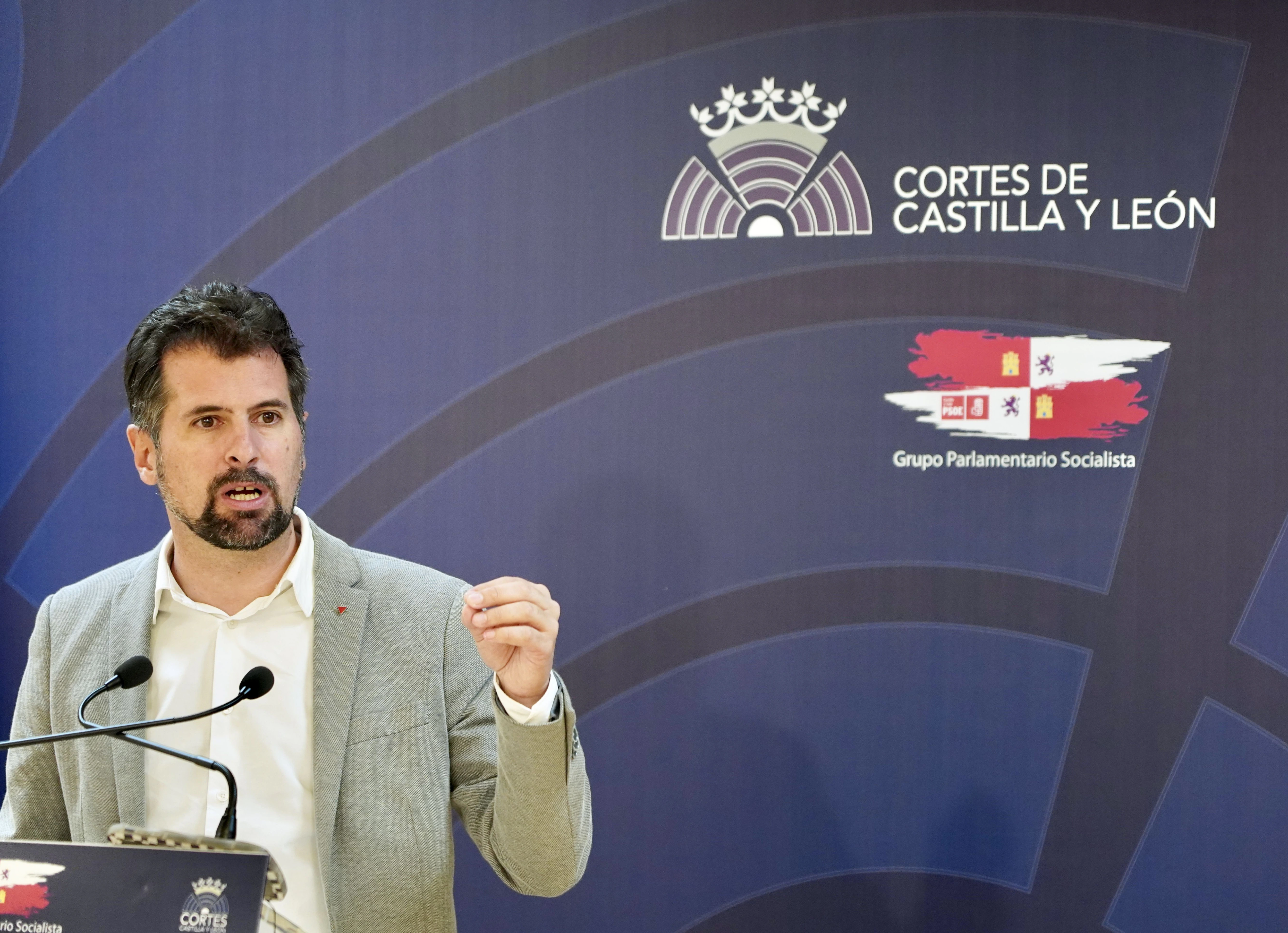 Tudanca exige «retirar de inmedia» la proposición de Ley de Concordia de Castilla y León