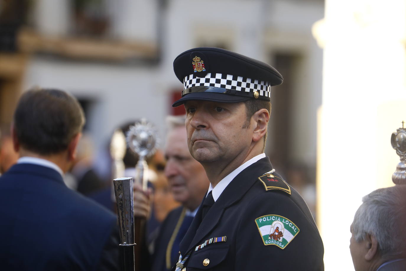 Fotos: La elegante procesión del Arcángel San Rafael en Córdoba