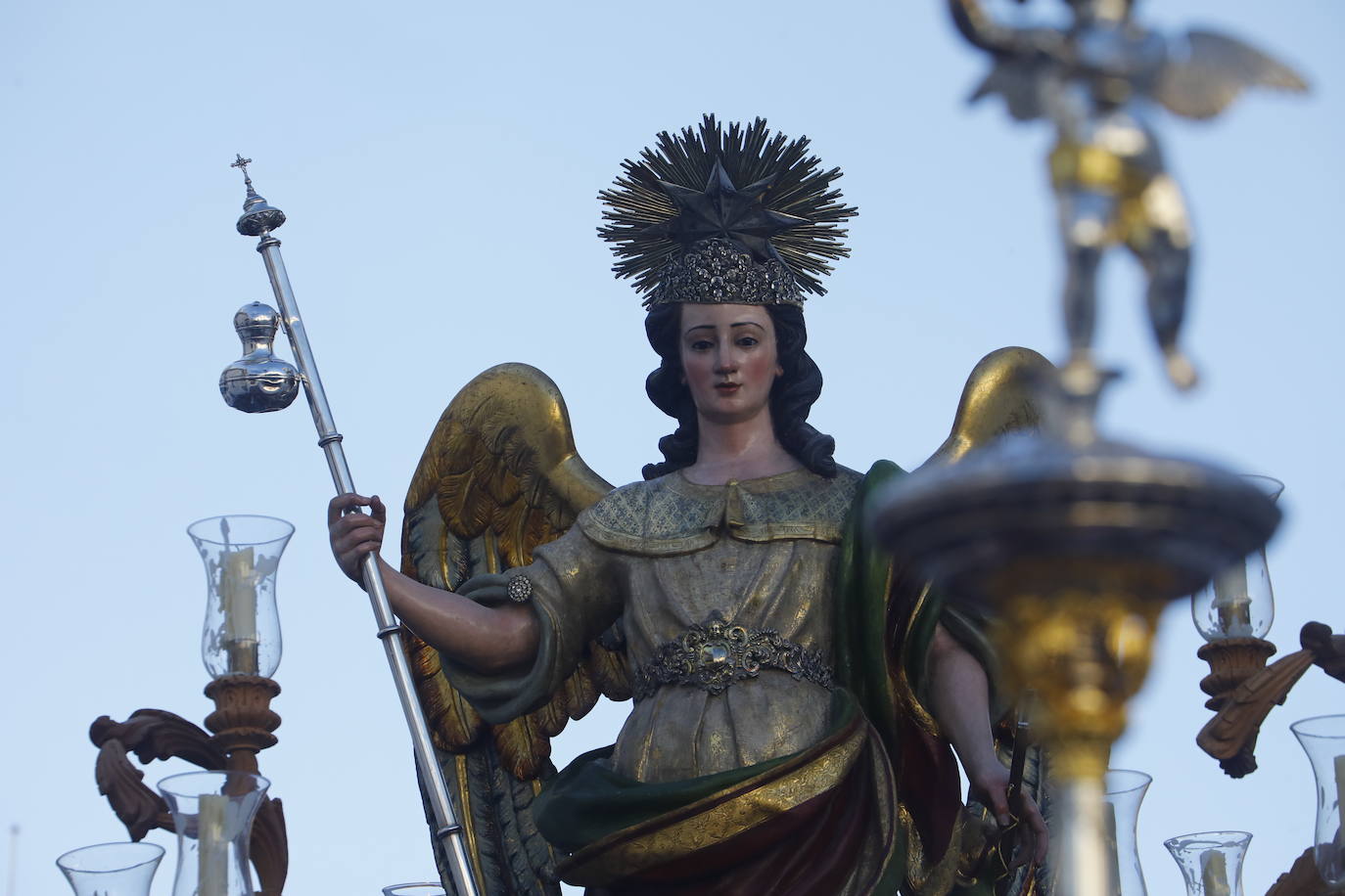 Fotos: La elegante procesión del Arcángel San Rafael en Córdoba