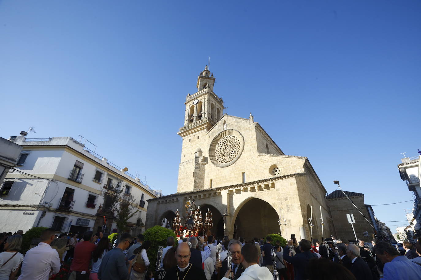 Fotos: La elegante procesión del Arcángel San Rafael en Córdoba