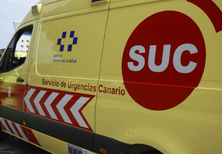 Ambulancia del SUC en una foto de recurso.