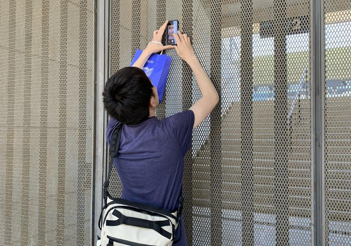 Yuki Ikeda, el aficionado japonés del Málaga CF