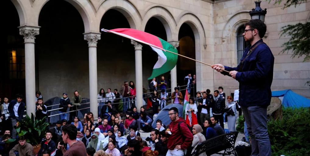 Los campus universitarios españoles cogen impulso y se suman a las acampadas en apoyo a Palestina