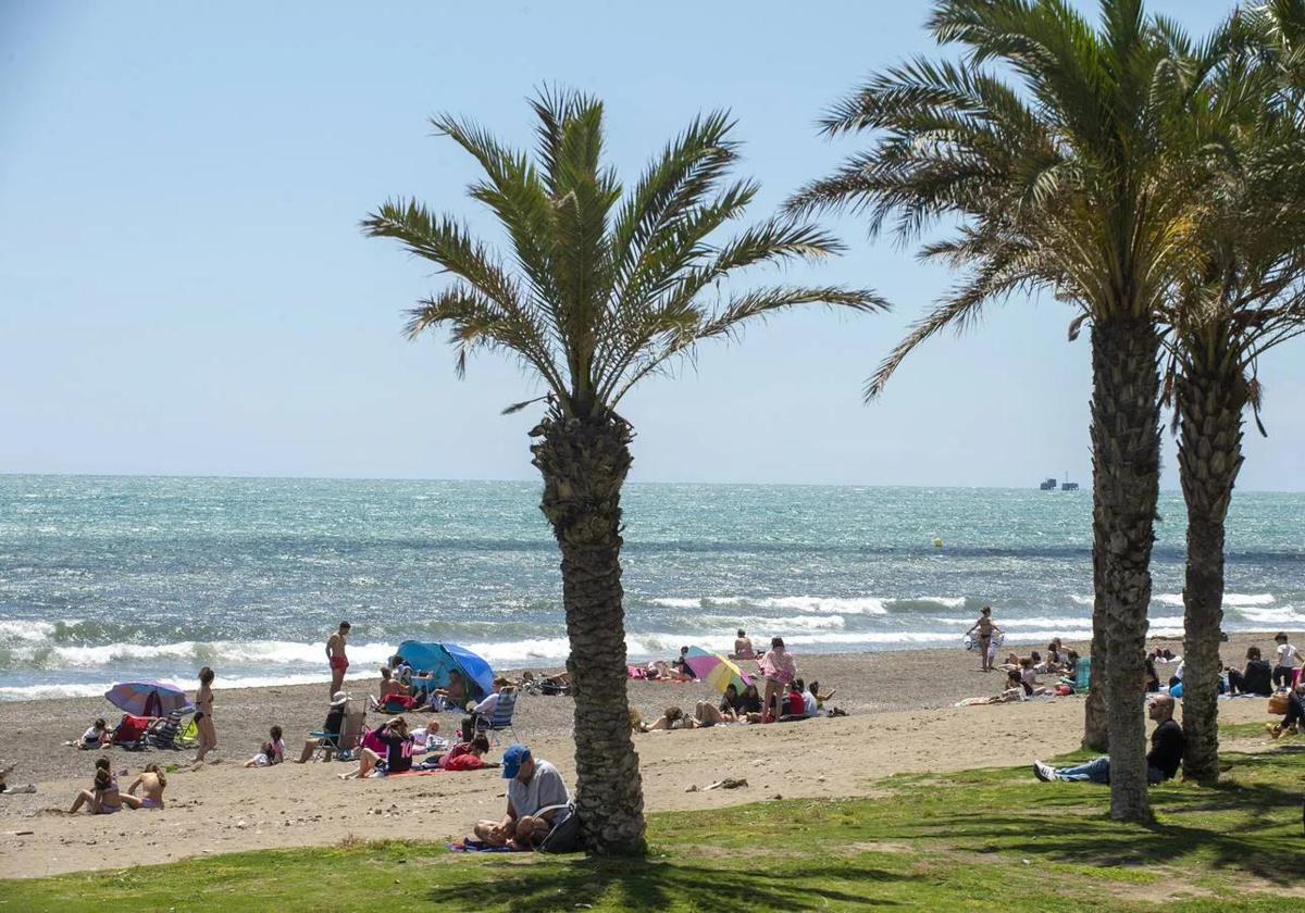 La Misericordia es una de las playas de Málaga con Bandera Azul en 2024