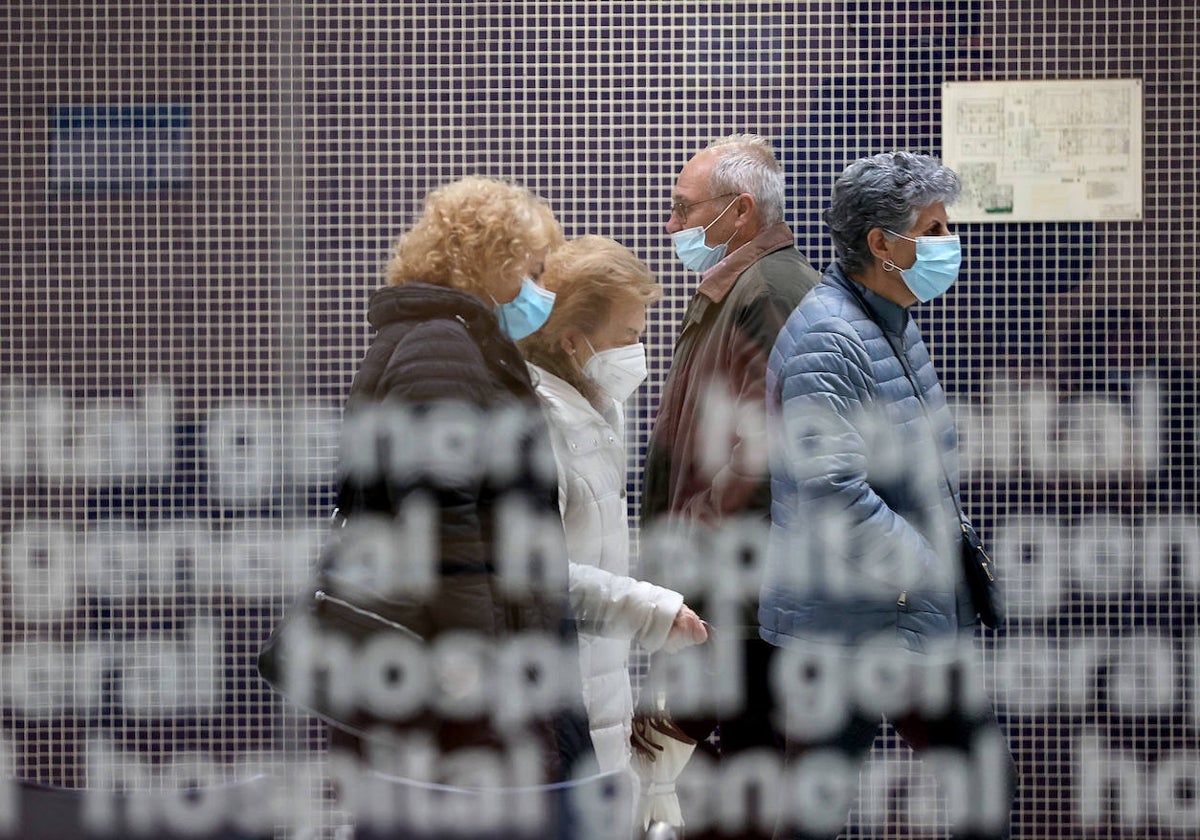 Pacientes en el hospital Reina Sofía de Córdoba