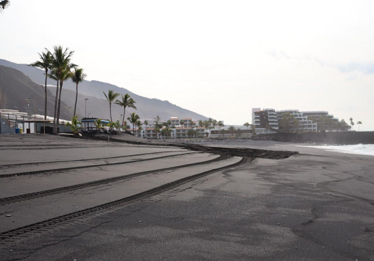 Playa de Puerto Naos, en La Palma