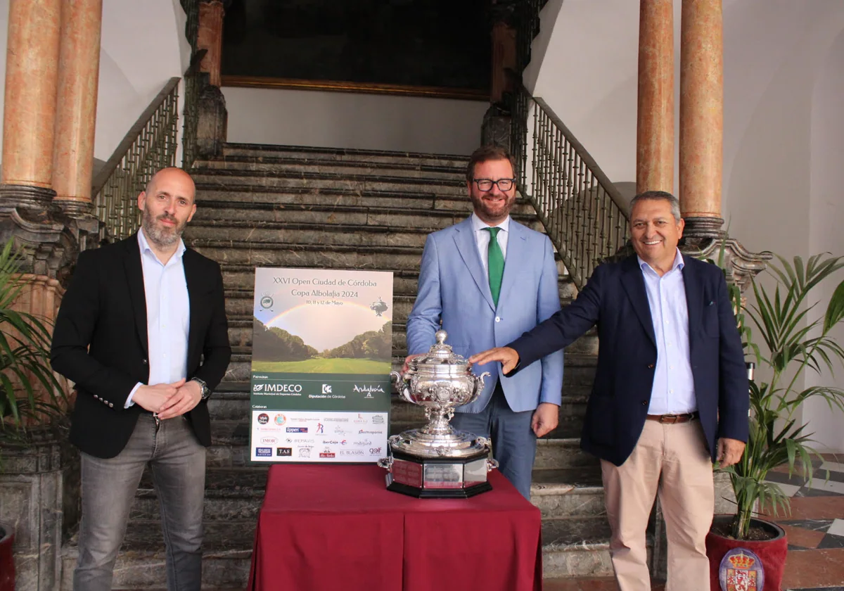 Presentación del trofeo Open Ciudad de Córdoba-Copa Albolafia