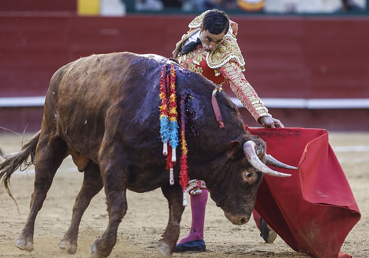 Imagen tomada en la pasada Feria de Fallas de Valencia