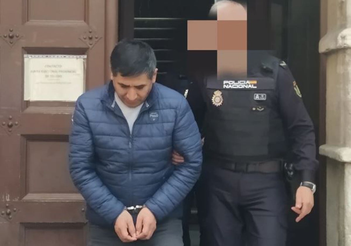 José del Carmen saliendo de la Audiencia de Toledo el pasado miércoles