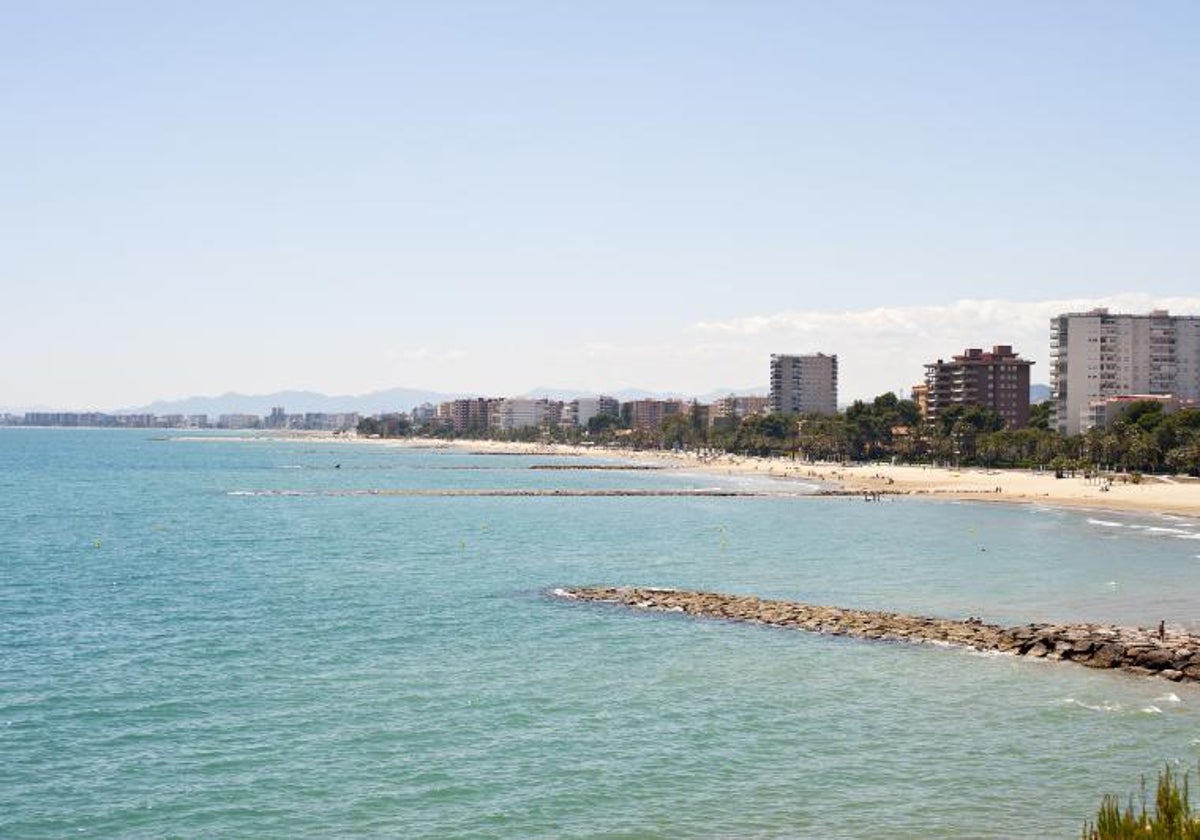 Imagen de archivo de una playa de Benicàssim