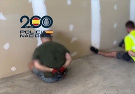 Pillados 'in fraganti' cuando cargaban 114 kilos de marihuana en un camión de pellets con destino Reino Unido